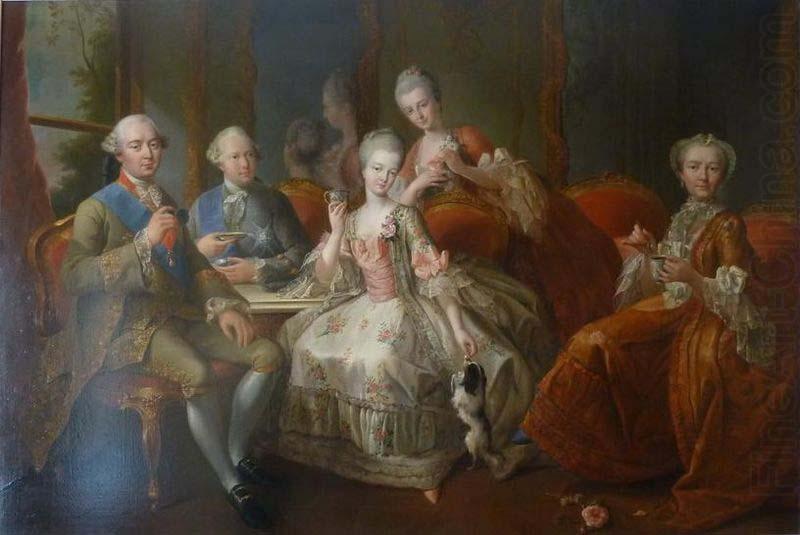The family of the Duke of Penthievre, unknow artist